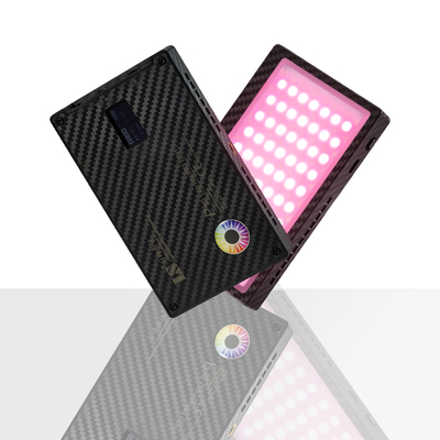 3200k Rgb HS-P12 পকেট Led ভিডিও লাইট 15 লাইট ইফেক্ট মোবাইল অ্যাপ কন্ট্রোল